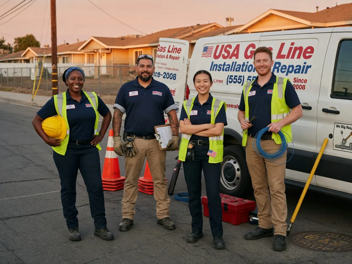 Gas Line Installation company in Russellville, OH